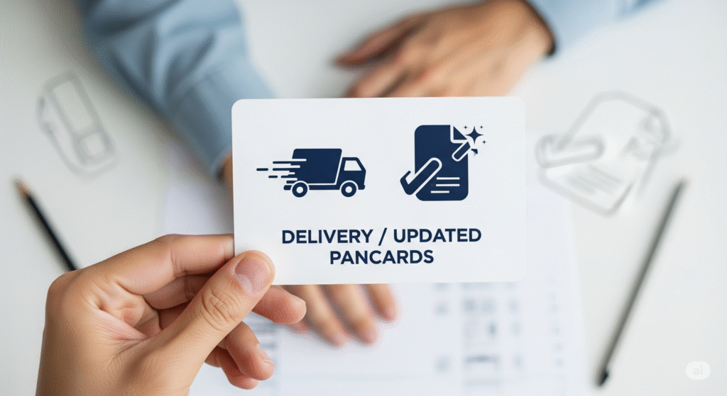 Delivery/Update pancards