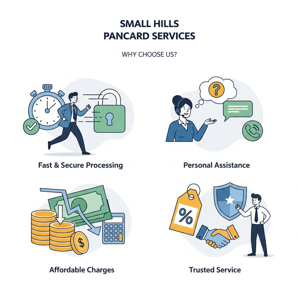 Why Choose Small Hills Pancard Services?