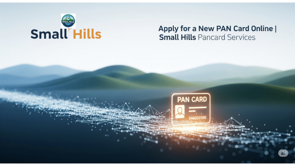 Apply for a New Pancard